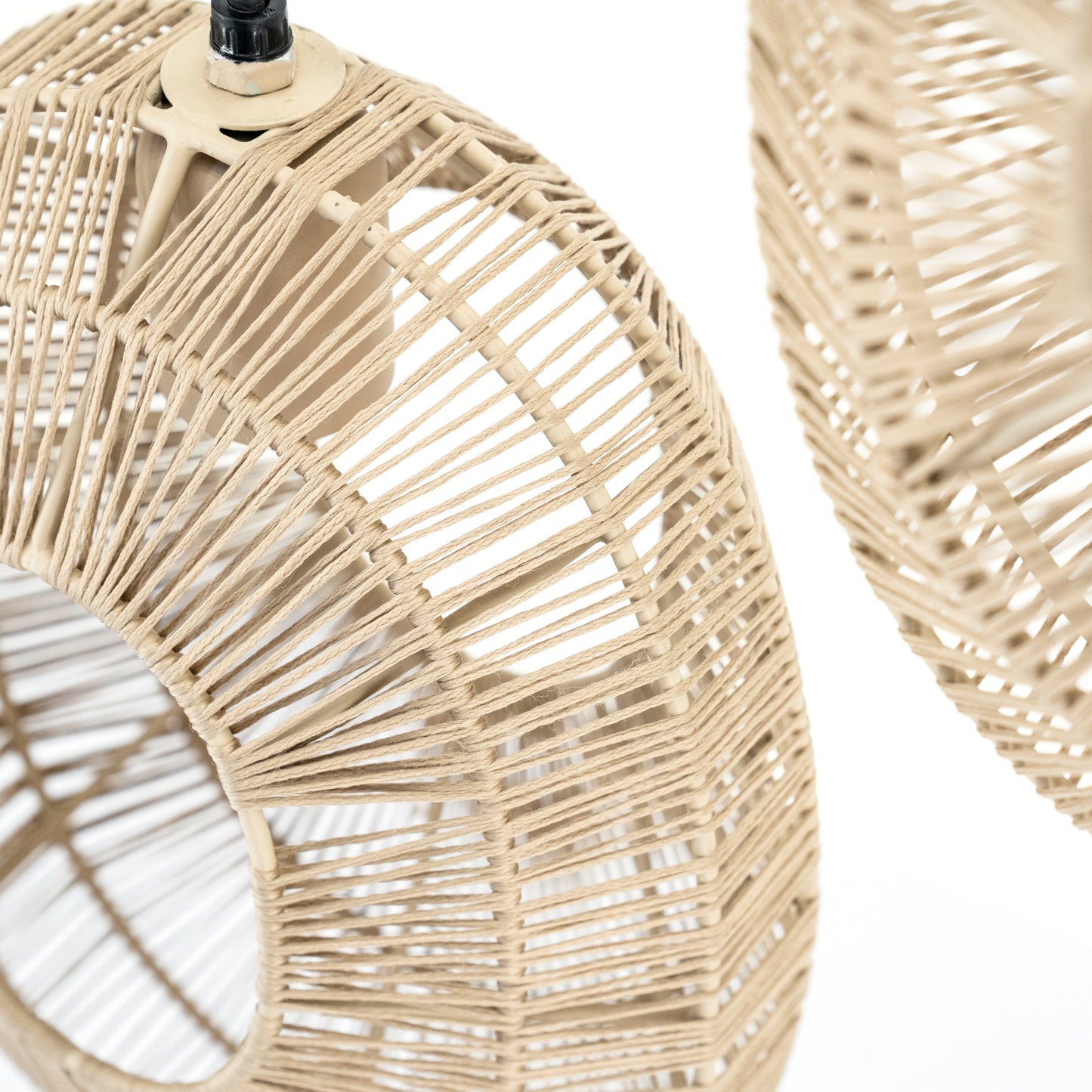 Ovo Recht naturel - Hanglamp