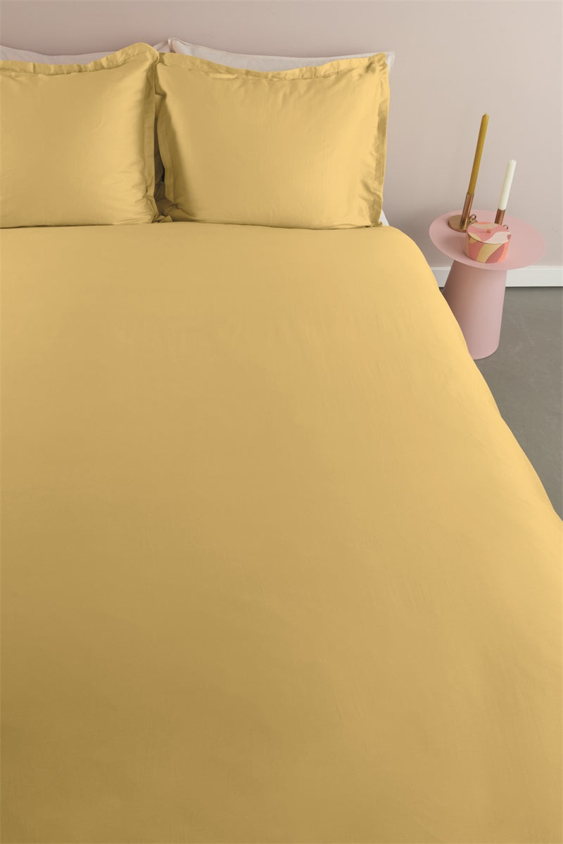 Ambiante Satin Uni - Geel