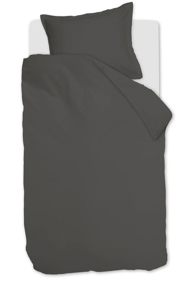 Ambiante Satin Uni - Donkergrijs