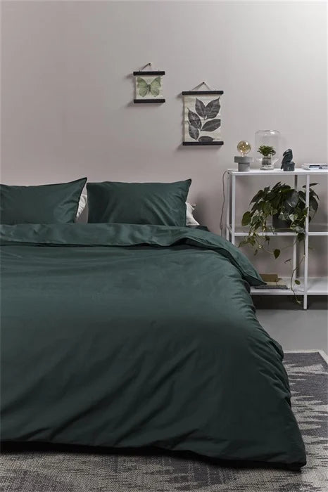 Ambiante Cotton Uni - Donkergroen
