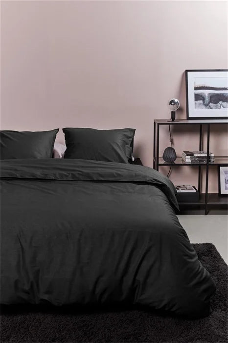 Ambiante Cotton Uni - Zwart