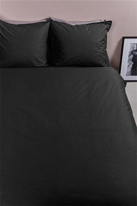 Ambiante Cotton Uni - Zwart