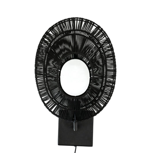 Ovo black - Wandlamp