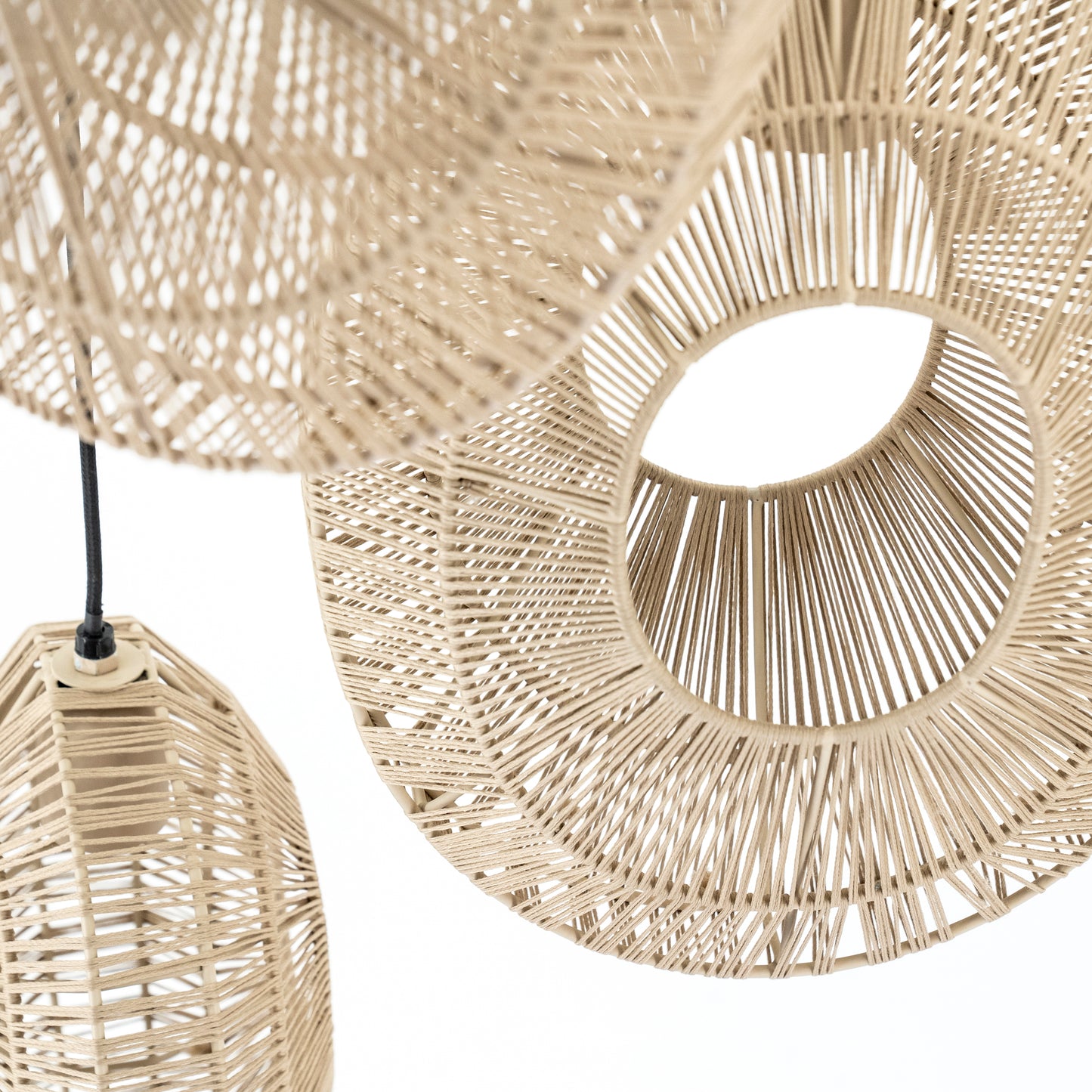 Ovo Rond naturel - Hanglamp