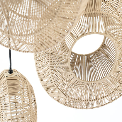 Ovo Rond naturel - Hanglamp