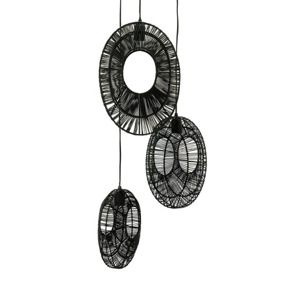 Ovo Rond black - Hanglamp